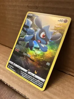 Pokemon TCG Riolu Ultra Rare Crown Zenith: Galarian Gallery GG26/GG70 NM - Image 4