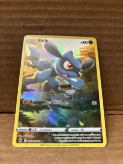 Pokemon TCG Riolu Ultra Rare Crown Zenith: Galarian Gallery GG26/GG70 NM - Image 5