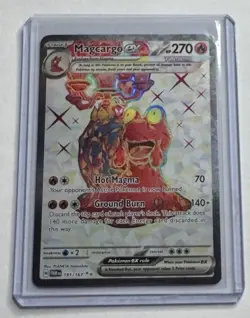 Magcargo ex 191/167 SV06: Twilight Masquerade Full Art Pokemon NM/M - Image 1