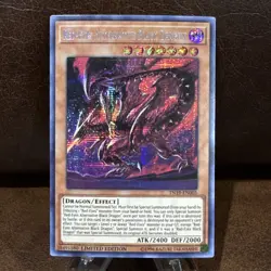 Yugioh Red-Eyes Alternative Black Dragon TN19-EN005 Prismatic Secret Rare - Image 1