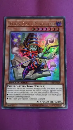 TOON DARK MAGICIAN STP3-EN004 Ultra Rare Near Mint Yugioh Unlimited - Image 2