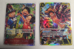 One Piece Monkey.D.Luffy (118) OP10-118 SEC Royal Blood Foil + luffy op13-007 SR - Image 1