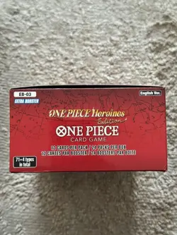 One Piece TCG EB03 Heroines Edition Booster Box ENGLISH + UNSEALED + Dash Pack - Image 5