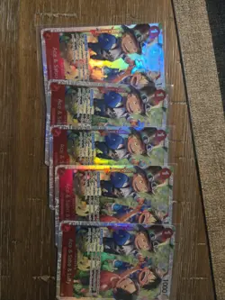Ace & Sabo & Luffy OP13-007 SR - One Piece TCG English Near-Mint - Image 1