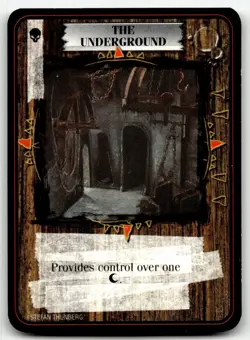 1995 Kult Reality is a Lie! Trading card game - THE UNDERGROUND - Image 1