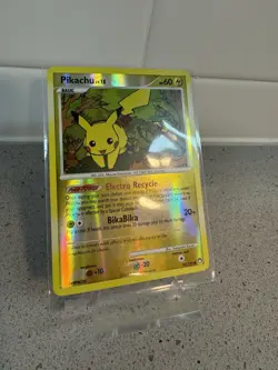 Pokemon TCG Pikachu Reverse Holo Card Mysterious Treasures 94/123 NEAR MINT - Image 2