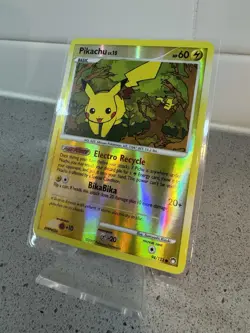 Pokemon TCG Pikachu Reverse Holo Card Mysterious Treasures 94/123 NEAR MINT - Image 3