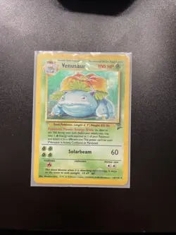 Pokemon TCG Venusaur Holo Rare Card Base Set Two 18/130 - Image 1