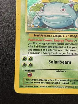 Pokemon TCG Venusaur Holo Rare Card Base Set Two 18/130 - Image 4