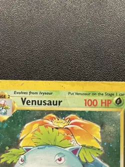 Pokemon TCG Venusaur Holo Rare Card Base Set Two 18/130 - Image 5