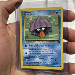 Muschas / Shellder - Pokemon TCG Karte - Fossil - 54/62 - 1999 - Deutsch NM Card - Image 2