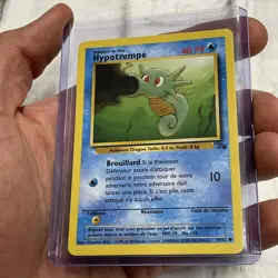 Horsea Hypotrempe 49/62 Fossil French Pokemon Card Common NM/MT Vintage TCG Vtg - Image 2