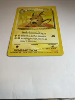 Pokemon TCG Raichu Fossil Card 29/62 1999 Base Set Rare Non-Holo Vintage WOTC - Image 4
