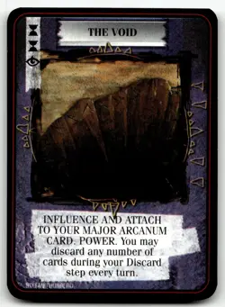 1995 Kult Reality is a Lie! Trading card game - THE VOID - Image 1