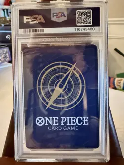 One Piece Monkey D. Luffy OP07-109 Treasure Rare Card PSA 10 - Image 2