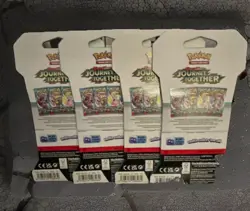 Pokemon Trading Card Game Journey Together Booster Pack Set English 4 Packs - Image 3