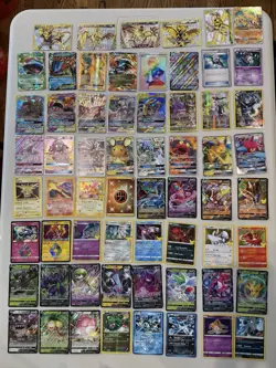 HUGE Pokemon Lot 100+ Cards (Tag Team, Mega, Gx, Ex, Break, Full Art, Big Cards) - Image 1