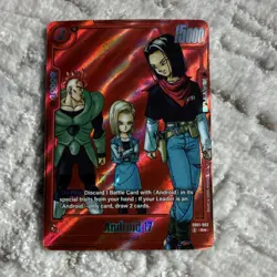 Dragon Ball Super Card Game SB01 Manga Booster Android 17 Alt Art - Image 1