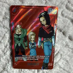 Dragon Ball Super Card Game SB01 Manga Booster Android 17 Alt Art - Image 3