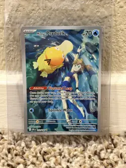 Misty's Psyduck Illustration Rare Holo 70 HP Sv10 193/182 Pokemon TCG Card Stock - Image 1