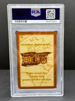 Zoro Hyper Battle One Piece holo PSA 8 CHB Bandai Vintage Japanese Card - Image 3