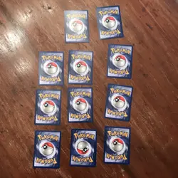 11 ENERGY--FIGHTING (#97/102)--1999 BASE 1st EDITION POKEMON CARDS - Image 3