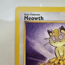 Meowth 1st ed 56/64 Jungle Pokemon TCG Card Common - Image 3