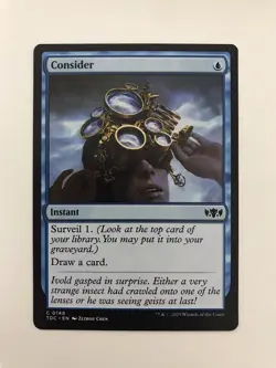 Consider MTG Magic the Gathering Card NM Near Mint TDC - Image 1