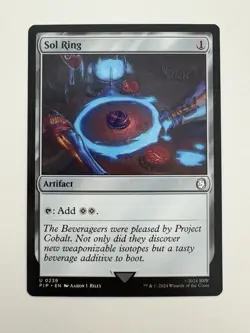 Sol Ring MTG Magic the Gathering Card NM Near Mint PIP - Image 1
