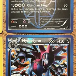 Hydreigon Zweilous Deino 2013 BW Plasma Freeze Reverse & Holo 6 Card Lot - Image 4