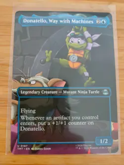 MTG Donatello, Way with Machines (Borderless) 0038 Teenage Mutant Ninja Turtles - Image 1