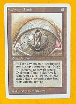MTG CYCLOPEAN TOMB Unlimited (OldManMTG 009-423) - Image 1