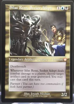 Silas Renn, Seeker Adept #129 The Brothers' War Retro Frame Regular Mythic - Image 1