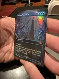 Storm of Saruman (Borderless Foil) Lord of the Rings 413 NM - Image 3