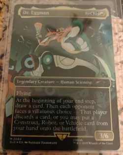 Dr. Eggman (Rainbow Foil) Secret Lair Drop Foil - Image 1