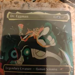 Dr. Eggman (Rainbow Foil) Secret Lair Drop Foil - Image 3