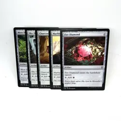 Diamonds MTG Mana Rocks Full Set All 5 Magic Commander Staples EDH Artifacts Lot - Image 1