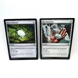 Diamonds MTG Mana Rocks Full Set All 5 Magic Commander Staples EDH Artifacts Lot - Image 2