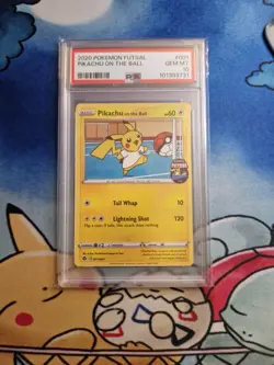 Pokemon Futsal - Pikachu On The Ball - 001/005 - PSA 10 GEM MINT 💎 - Image 1