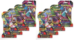 8 x Pokemon Mega Evolutions Phantasmal Flames Booster Pack Lot - Image 1