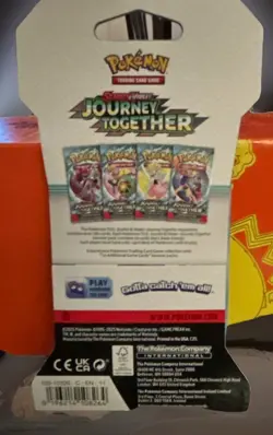 Pokemon Trading Card Game Journey Together Booster Pack English 1 Pack - Image 2