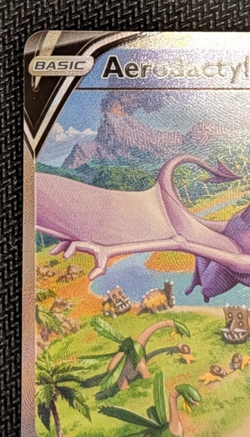2022 Pokemon Lost Origin Aerodactyl V 180/196 Full Art NM - Image 2