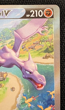 2022 Pokemon Lost Origin Aerodactyl V 180/196 Full Art NM - Image 3