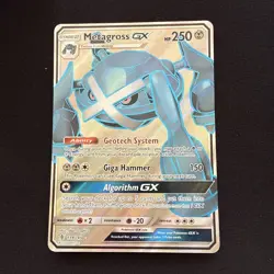 ✨ Pokemon TCG Metagross GX Full Art 139/145 Sun & Moon Guardians Rising - Image 1