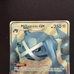 ✨ Pokemon TCG Metagross GX Full Art 139/145 Sun & Moon Guardians Rising - Image 5