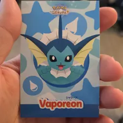 Pokemon TCG Vaporeon Let's Go Eevee! Water Type Pokemon Card Set Let's Go Eevee! - Image 1