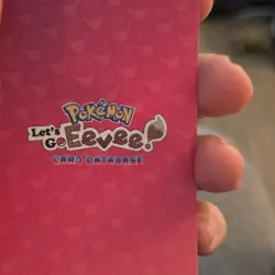 Pokemon TCG Vaporeon Let's Go Eevee! Water Type Pokemon Card Set Let's Go Eevee! - Image 2