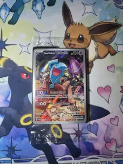 Pokemon Center Team Rockets Wobbuffet Destined Rivals Promo Card Mint - Image 1