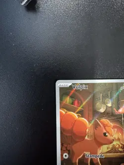 Pokemon Mega Evolution Base Set Vulpix 138/132 Illustration Rare - Image 3