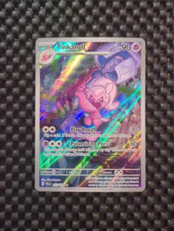 Pokemon TCG Tinkatuff 217/193 Scarlet & Violet Paldea Evolved Holo NM - Image 1